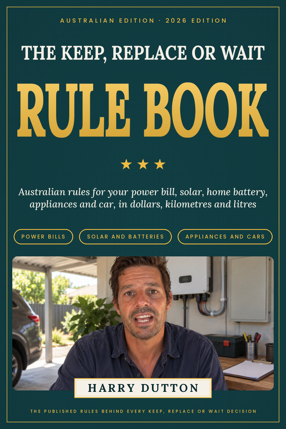 Cover of The Keep, Replace or Wait Rule Book, Australian Edition